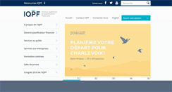 Desktop Screenshot of iqpf.org