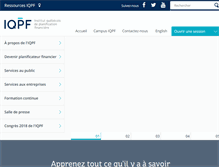 Tablet Screenshot of iqpf.org